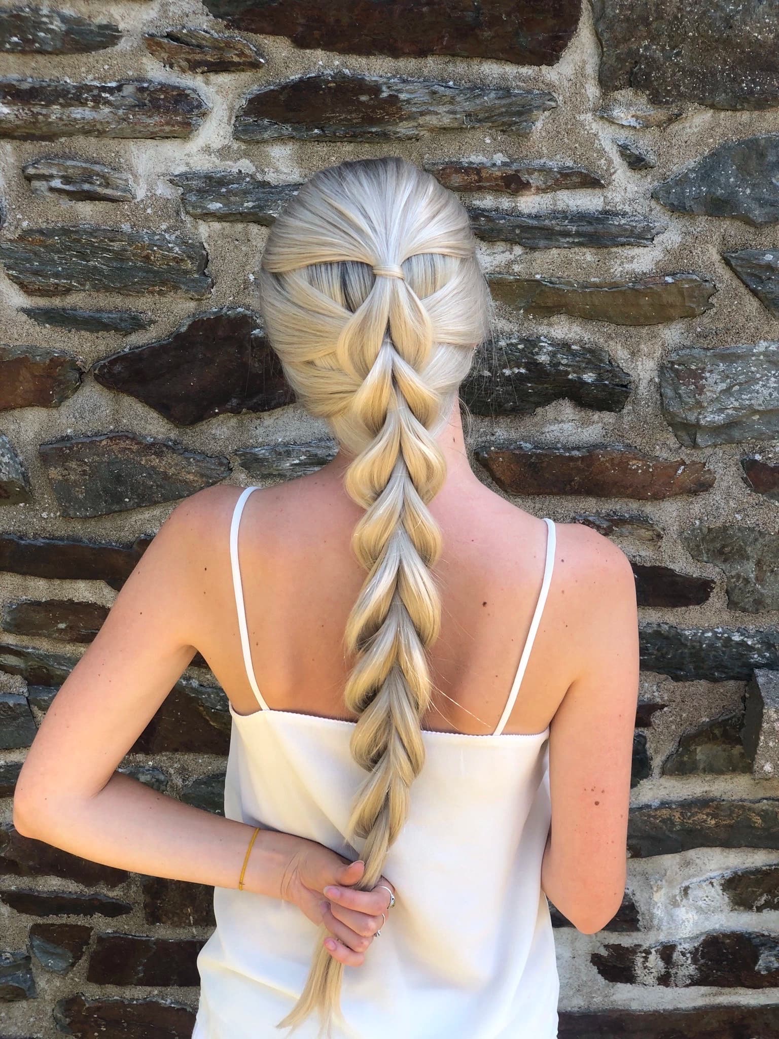 Coiffure cheveux tresses dans le Morbihan