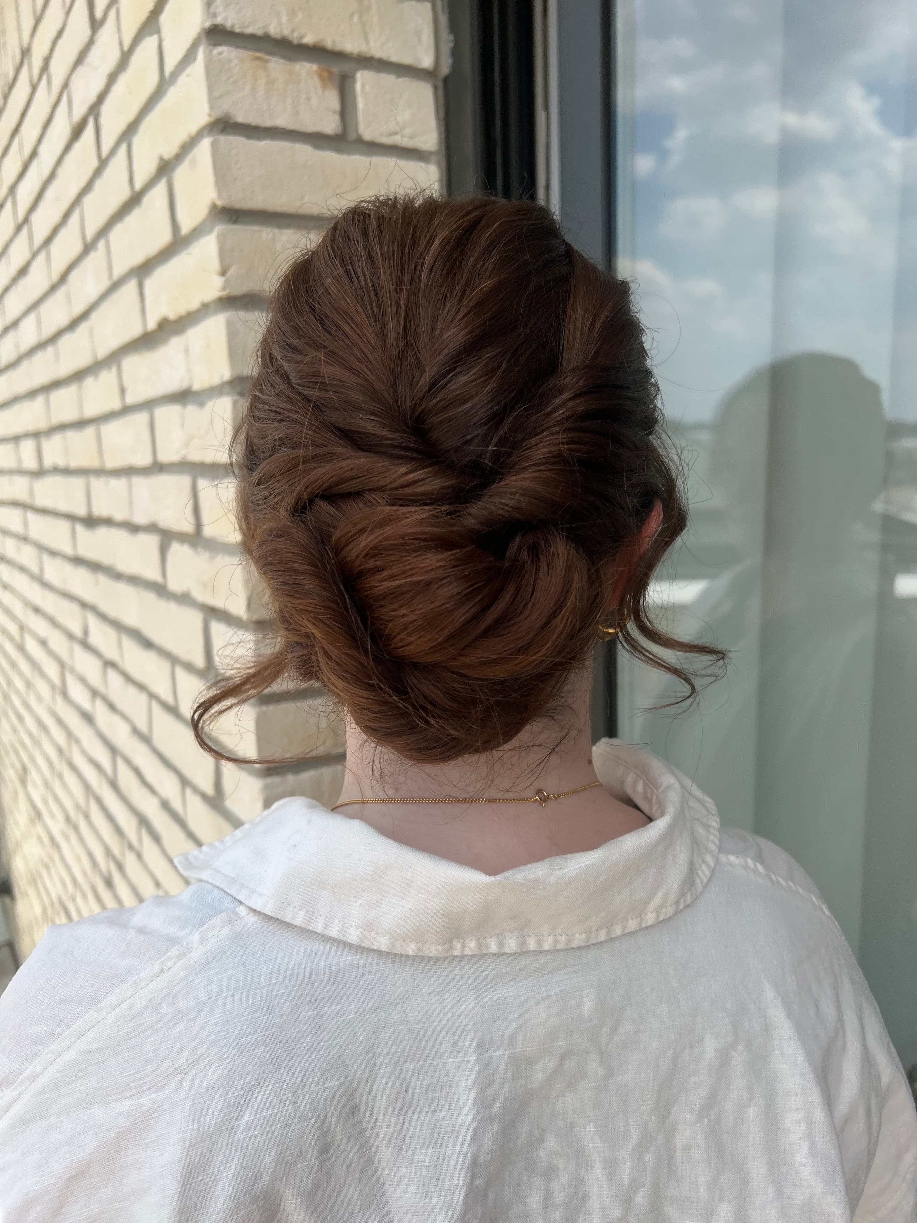 Coiffure de mariage en Bretagne